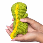 SWEETY'S Knot Crochet Dinosaur Plush Toy Handmade | Amigurumi Dino Soft Toy