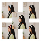Handmade Crochet Headband for Women & Girls | Soft Knitted Boho Hair Accessory | Classic Collection (Set of 5)